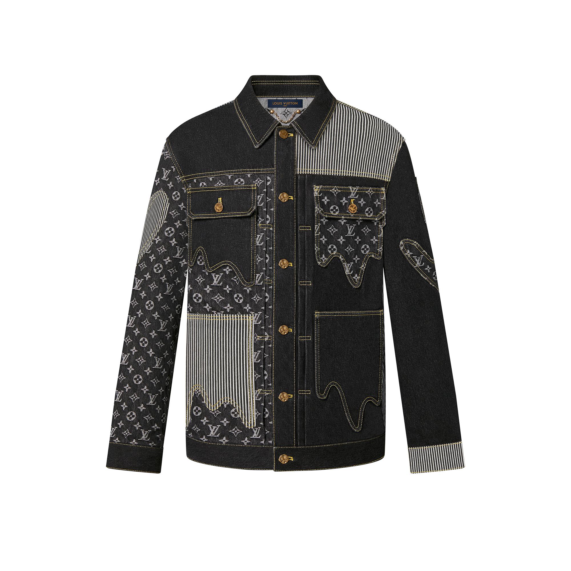 Louis vuitton monogram denim on sale jacket